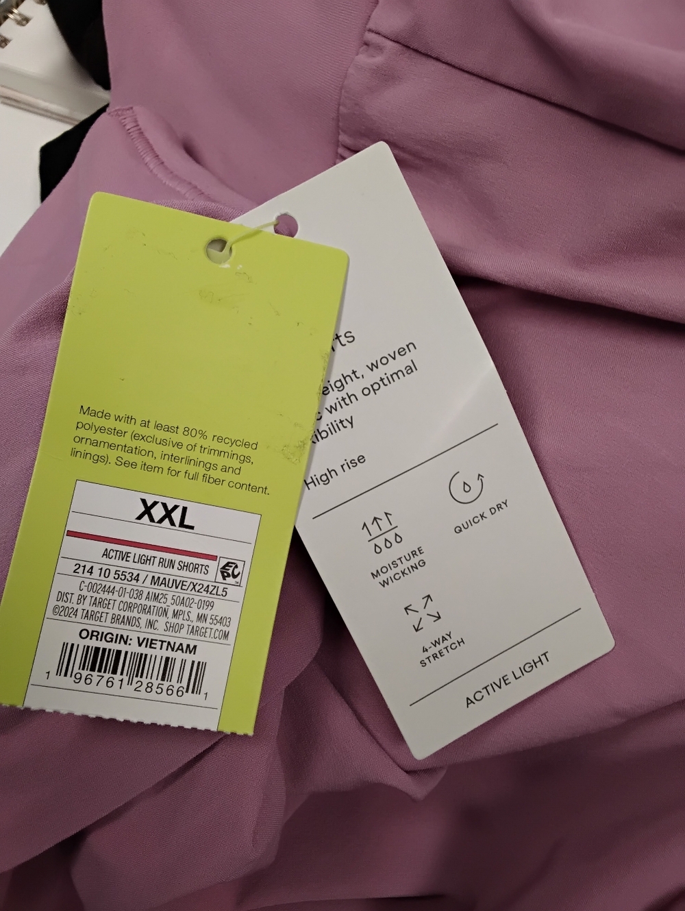 Womens Active Run Shorts Size XXL #498 - Picture 3 of 5